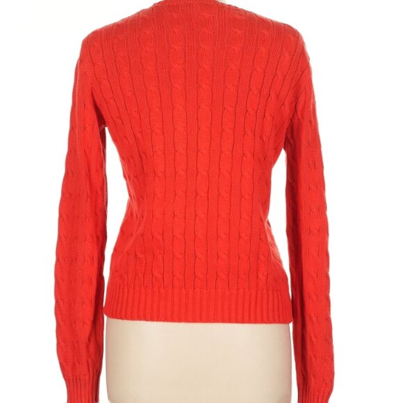 Ralph Lauren Cable Knit Cotton Sweater - Picture 2 of 3